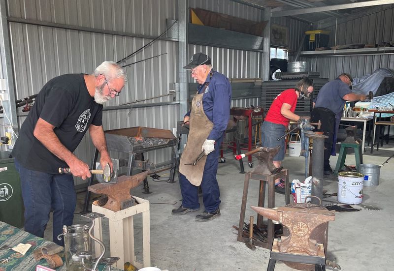 Stansbury hosts blacksmiths post image