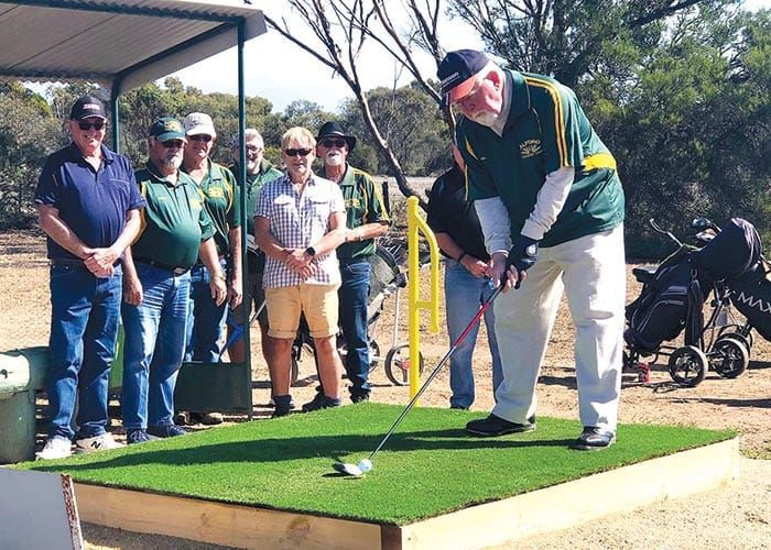 Alford golfers tee off post image