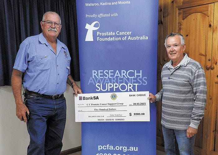 Wallaroo Lions busy supporting others post image