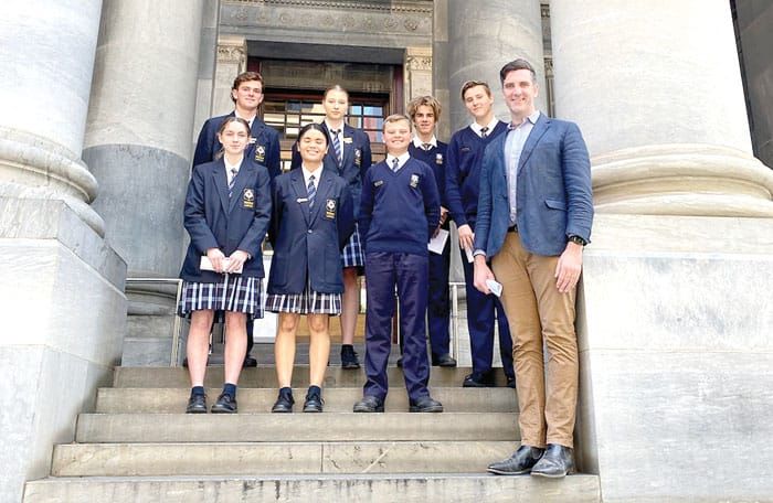MLS tours Parliament House post image