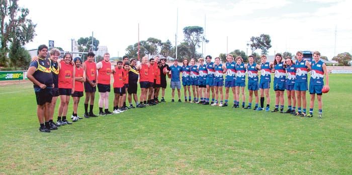 Footy trial match held during Clontarf Foundation YP camp post image