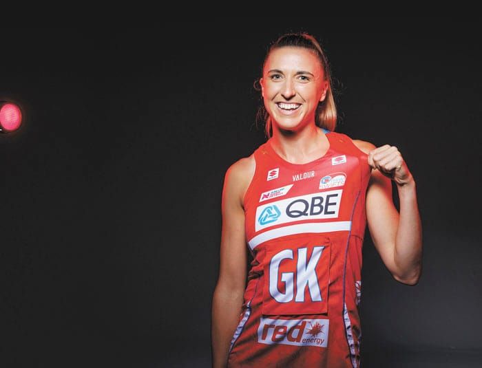 Klau shoots 100th Super Netball game post image