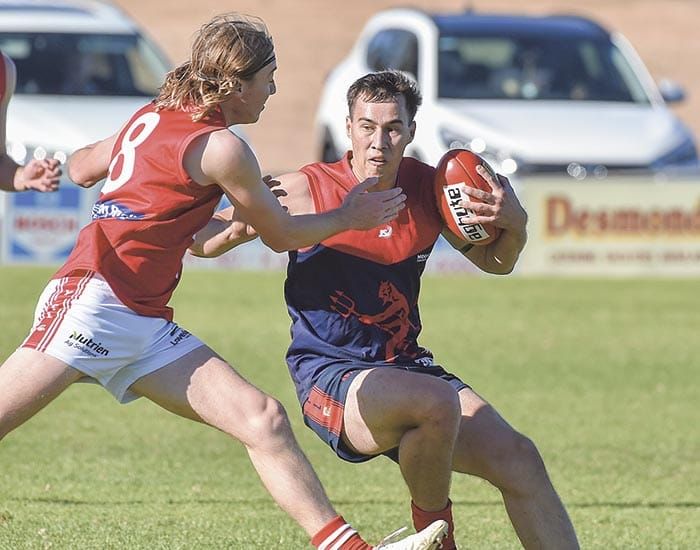 YPFL: Moonta enjoys beautiful view at top of the ladder post image