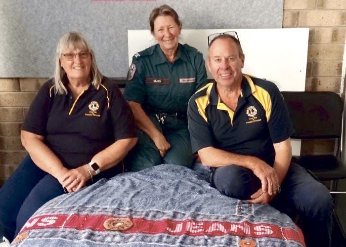Lions give SYP ambos the gift of comfy sleep post image