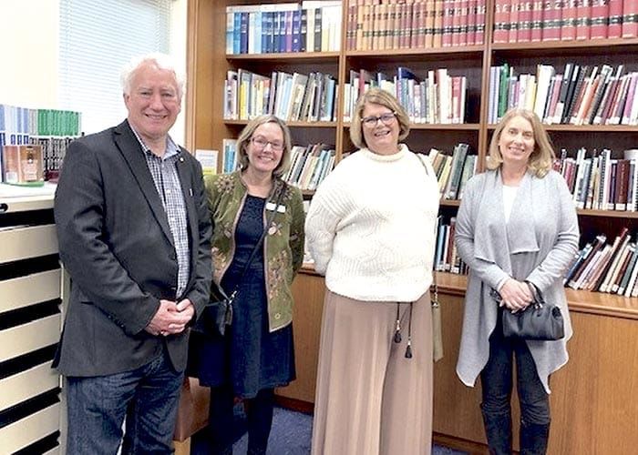 Libraries board visits the region post image