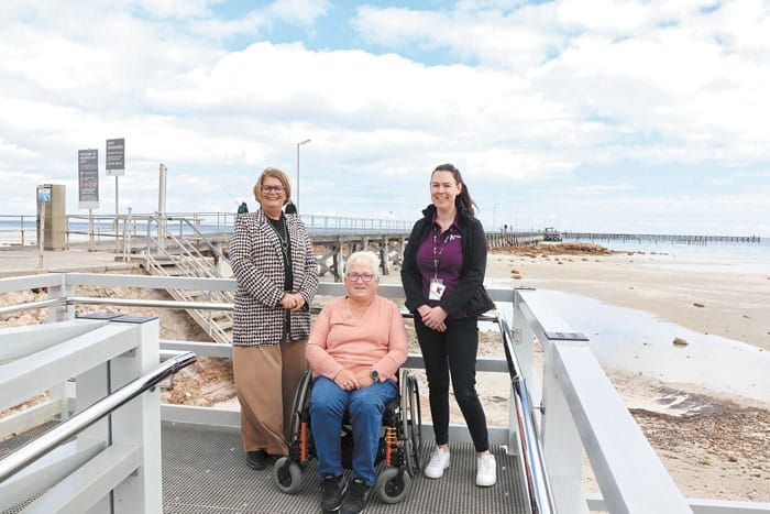 Disability access ramp for Moonta Bay post image