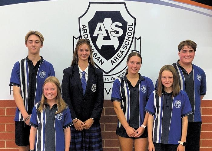 Ardrossan Area School’s 2023 student leaders post image