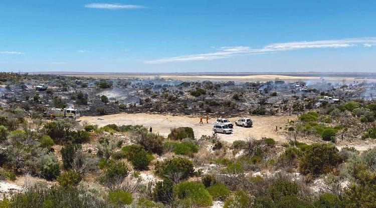 Campers cause fire at Wauraltee post image