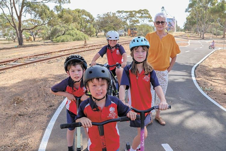 Young riders on track for safety at Bute post image