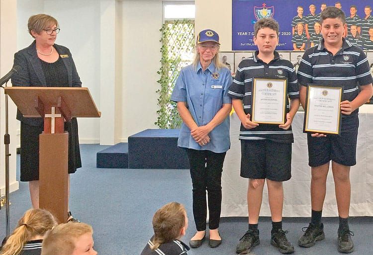 Big-hearted Wallaroo Lions supporting local students post image