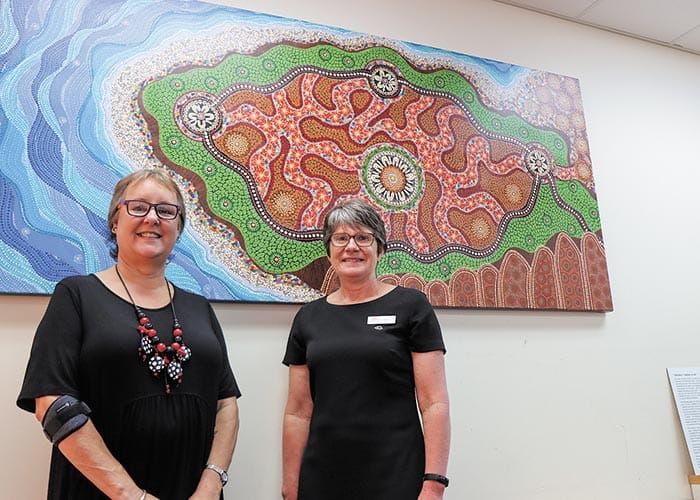 Library home to new Nharranga artwork post image