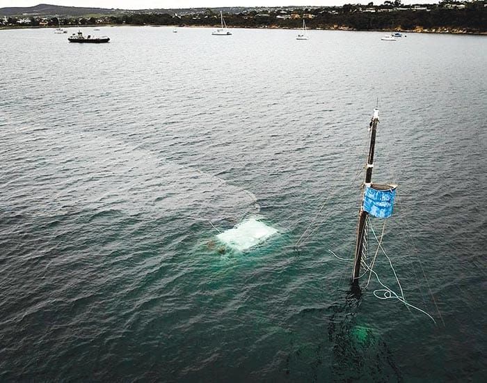 Marine history under water post image