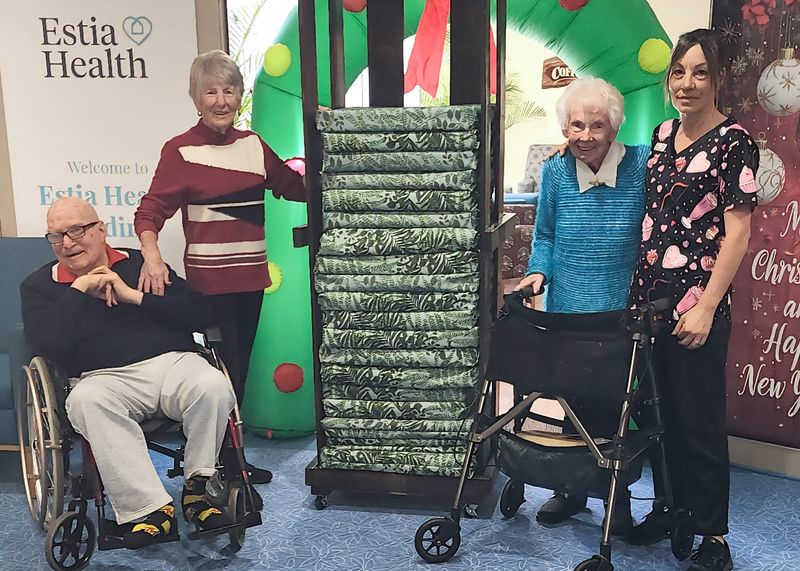 Estia residents sitting pretty with new cushions post image