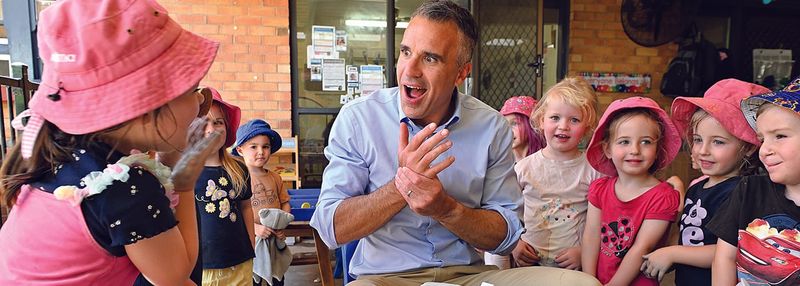 Premier at play: Kadina Child Care Centre  welcomes special guest post image