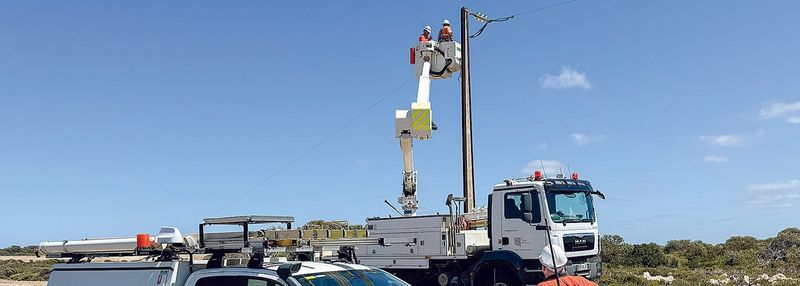 Storm takes out power post image