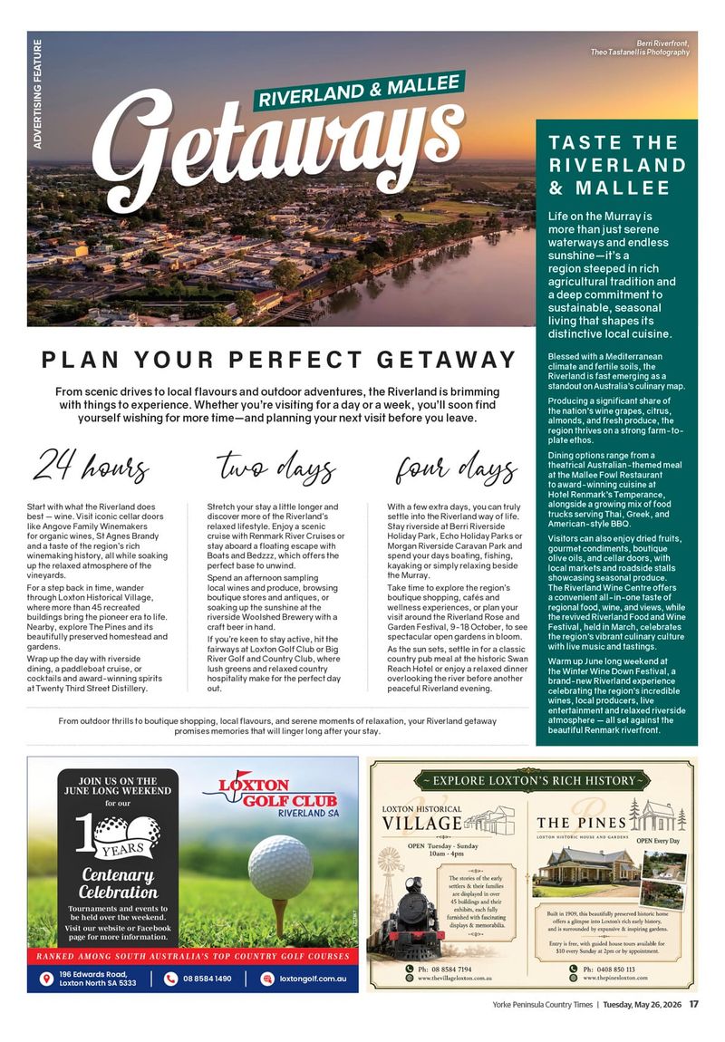 Riverland and Mallee Getaways post image