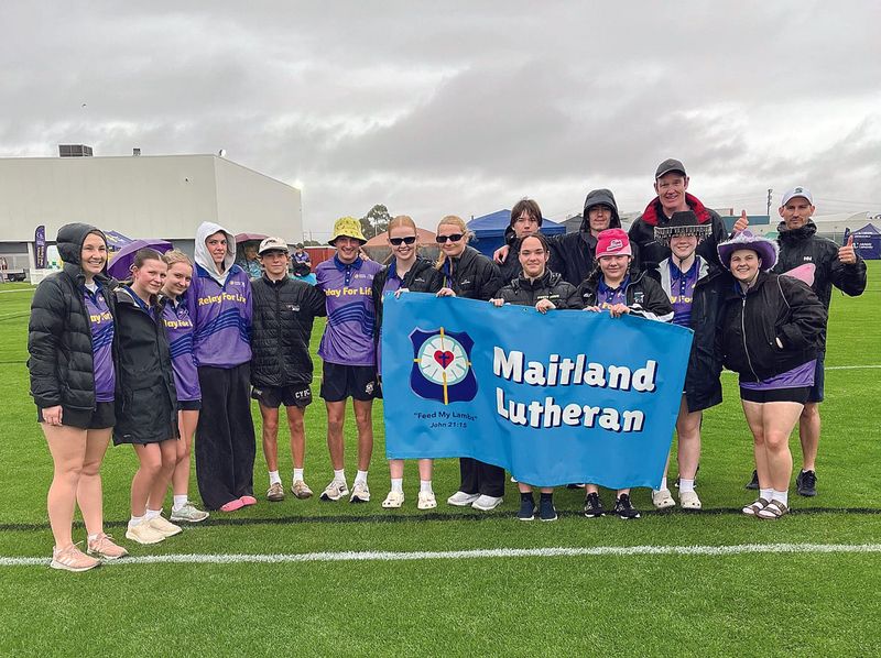 Maitland Lutheran students rally for cancer cause post image