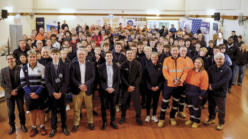 Students explore mining careers post image