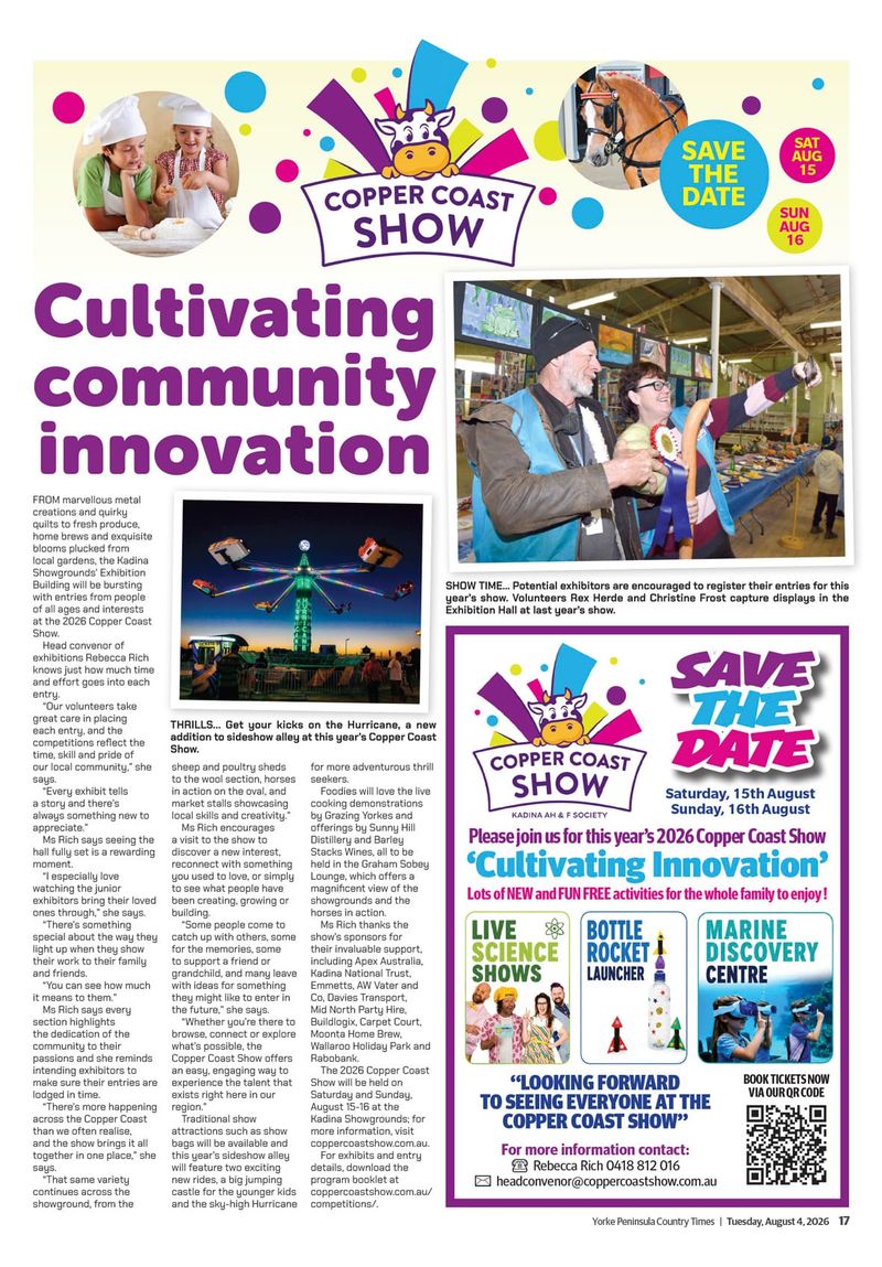 Copper Coast Show 2026 post image