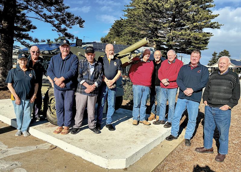 Stansbury field gun restored post image