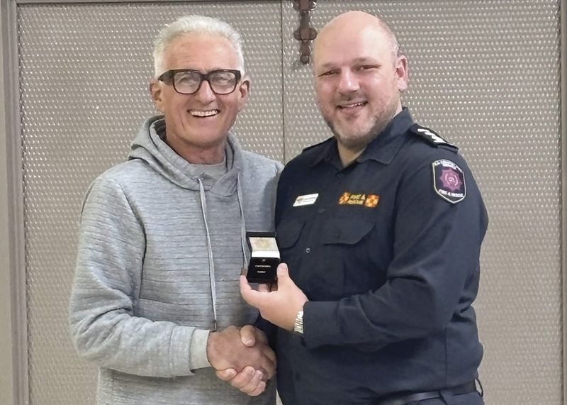 Recognised for  30 years CFS service post image
