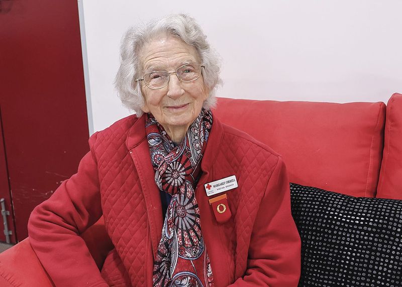 Margaret recognised for 50 years with Red Cross post image