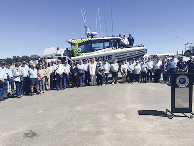 New rescue vessel honours founding member post image