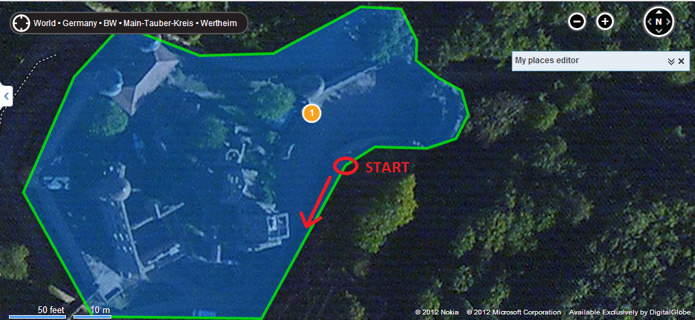 Wertheim, Castle, polygon