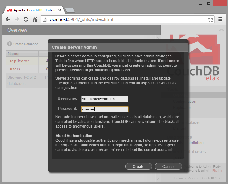 gurwcam-createserveradmin