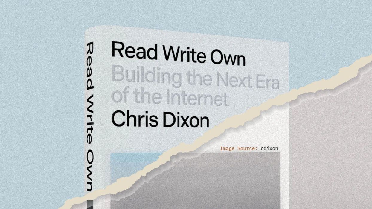 Book Review: Read Write Own – Chris Dixon