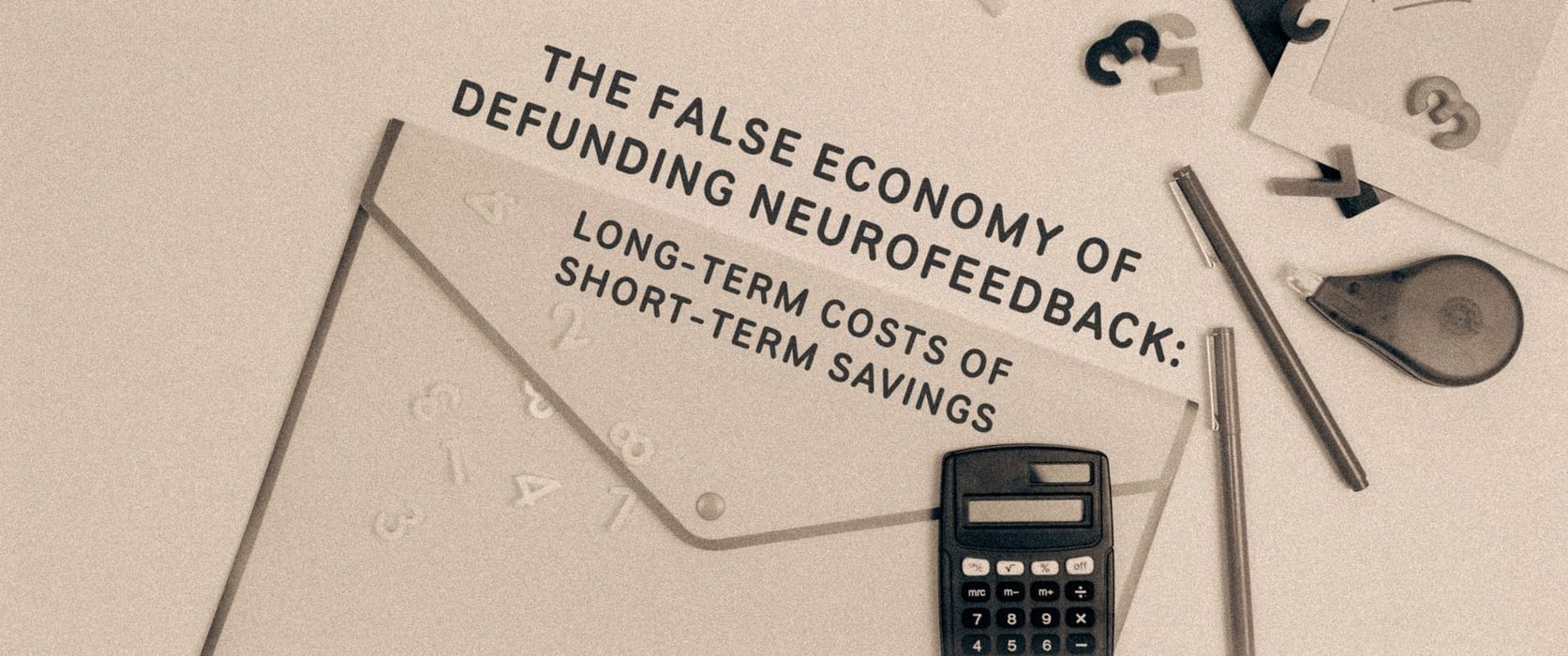 The False Economy of Defunding Neurofeedback: Long-Term Costs of Short-Term Savings