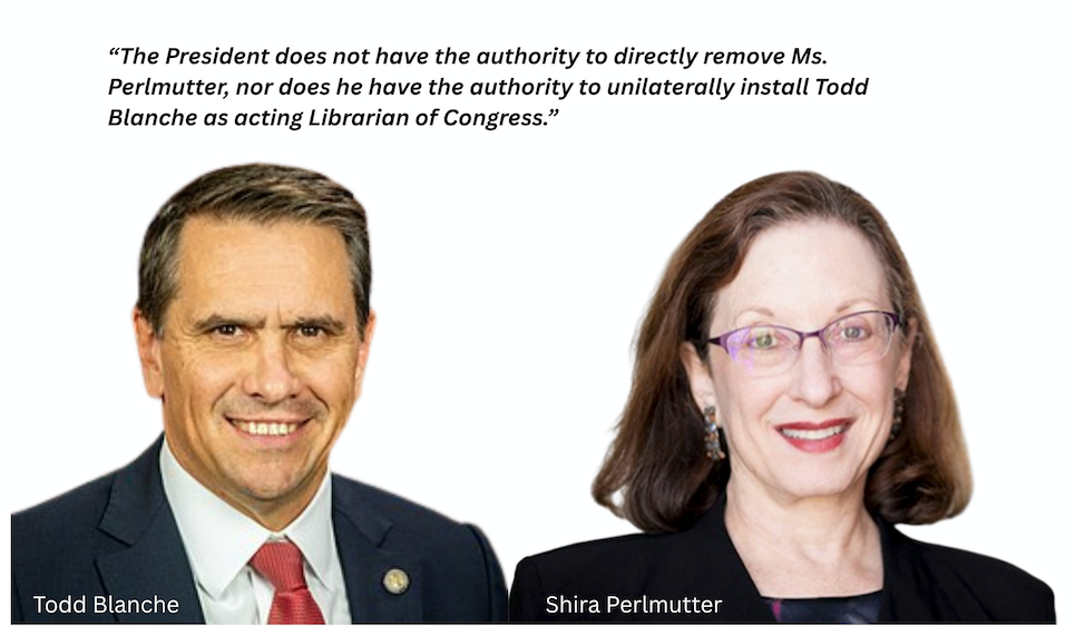 Fired Register of Copyrights Files Emergency Motion to Keep Her Job as Court Outlines Next Steps