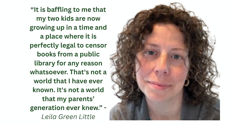 In Conversation: Freedom to Read Advocate Leila Green Little