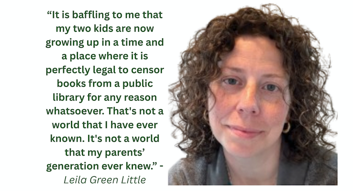 In Conversation: Freedom to Read Advocate Leila Green Little