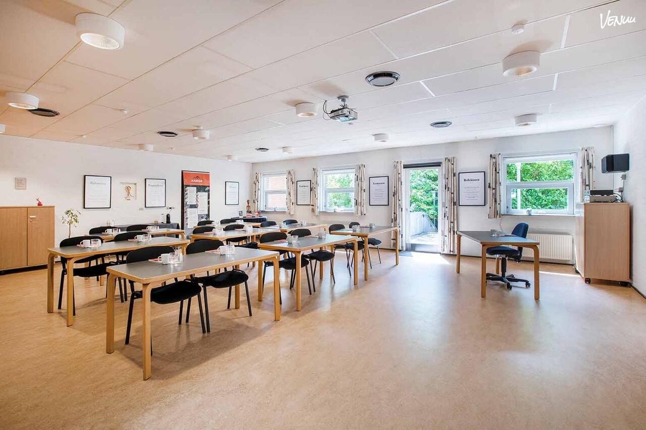Aarhus Hostel - Mødelokale til konferencer, kurser, og møder.