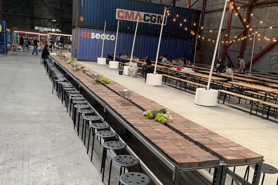 Industrielt lokale til fester og selskaber - Tunnelfabrikken