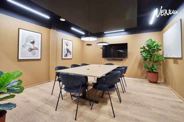 Mødelokale med moderne faciliteter - Coworking Plus