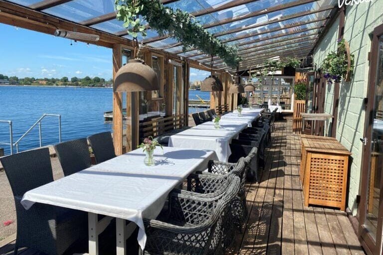  Mødelokale ved vandet med masser af lys og moderne faciliteter.