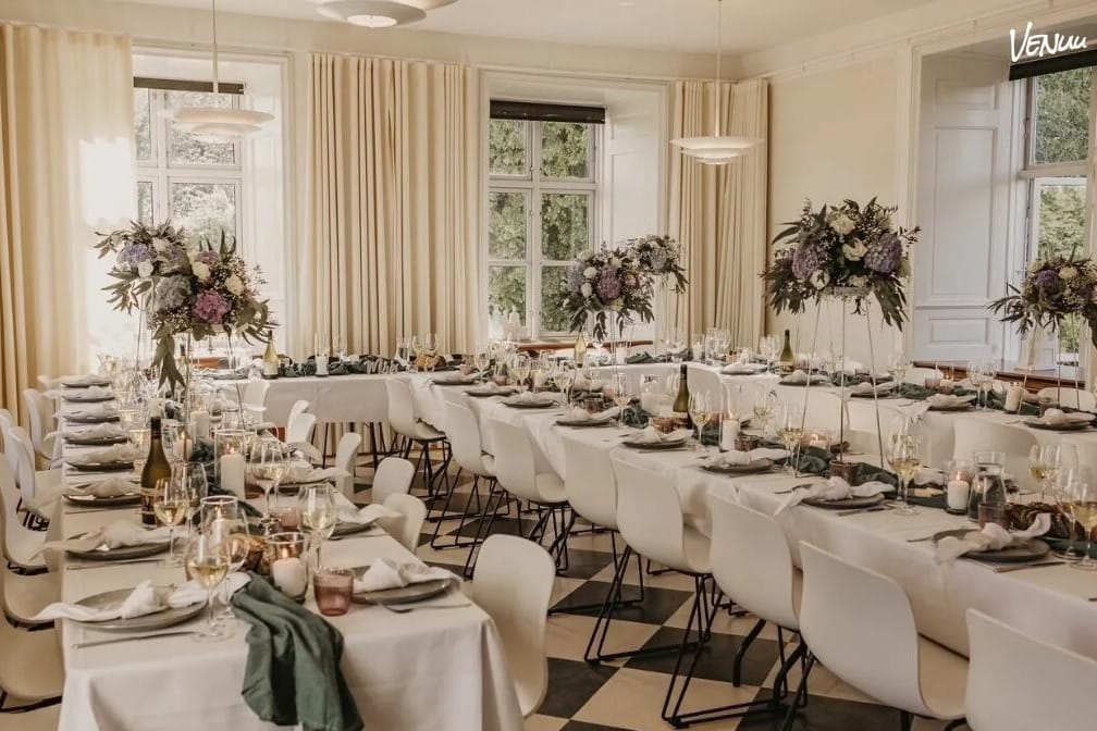 Dallund Slot - Elegante rammer til jeres bryllup med overnatning