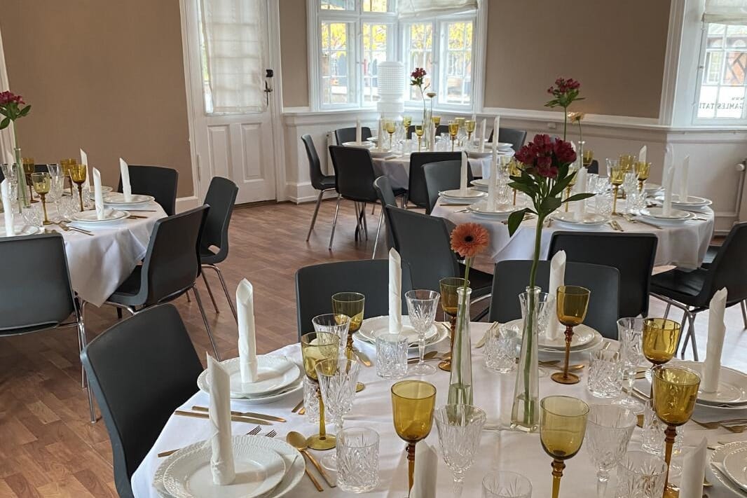 Hyggeligt venue på Sjælland til konfirmationer - Den gamle station