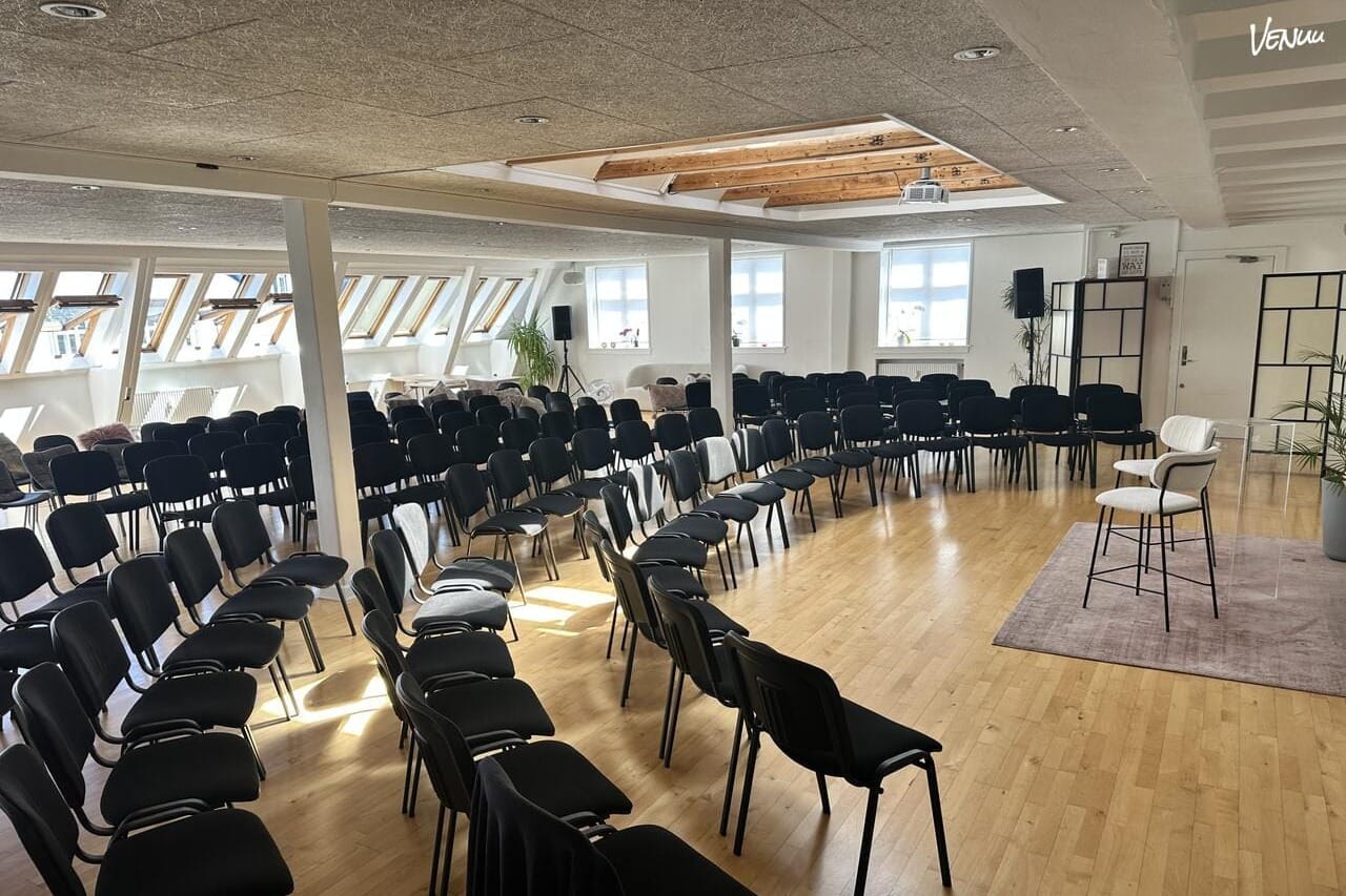 Soulhouse København – kreativt og afslappet konferencelokale med inspirerende atmosfære.