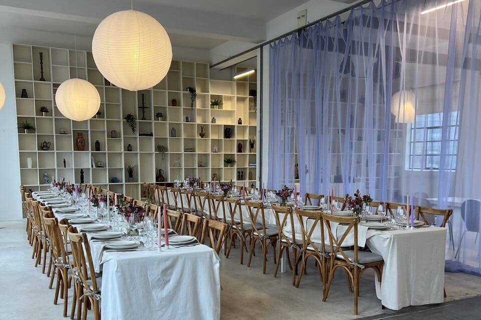 Yderlandet – moderne og stilrent eventlokale med kreativ atmosfære.