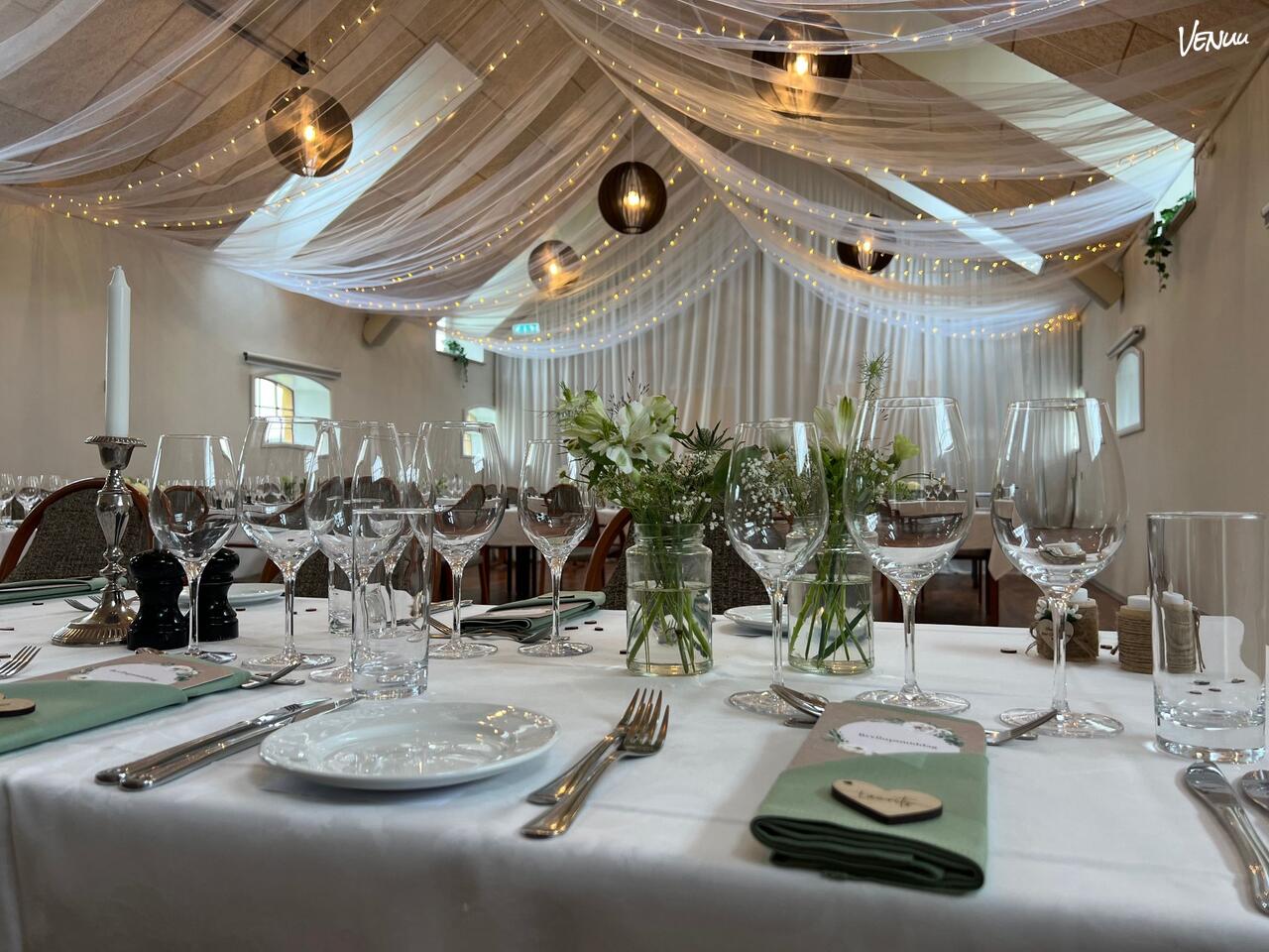 Hotel Bramslevgaard – elegant og herskabeligt eventlokale perfekt til bryllupper og store fester.