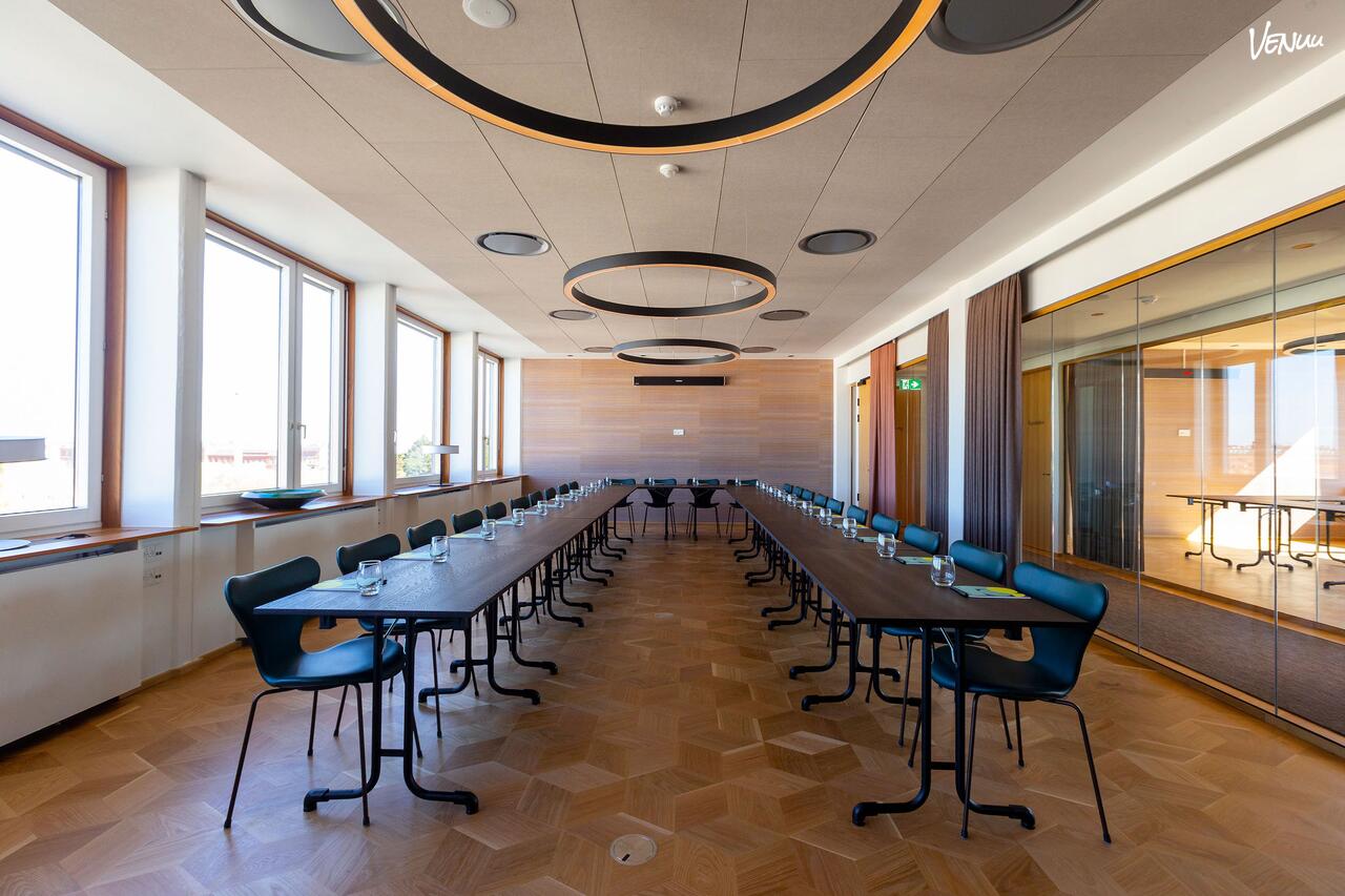 Djøf Mode & Event – Nørrevold – professionelt konferencelokale med moderne faciliteter.