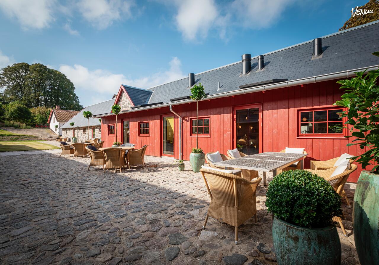 Farestalden – rustikt og kreativt bryllupslokale med herregårdsstemning og unikke detaljer.