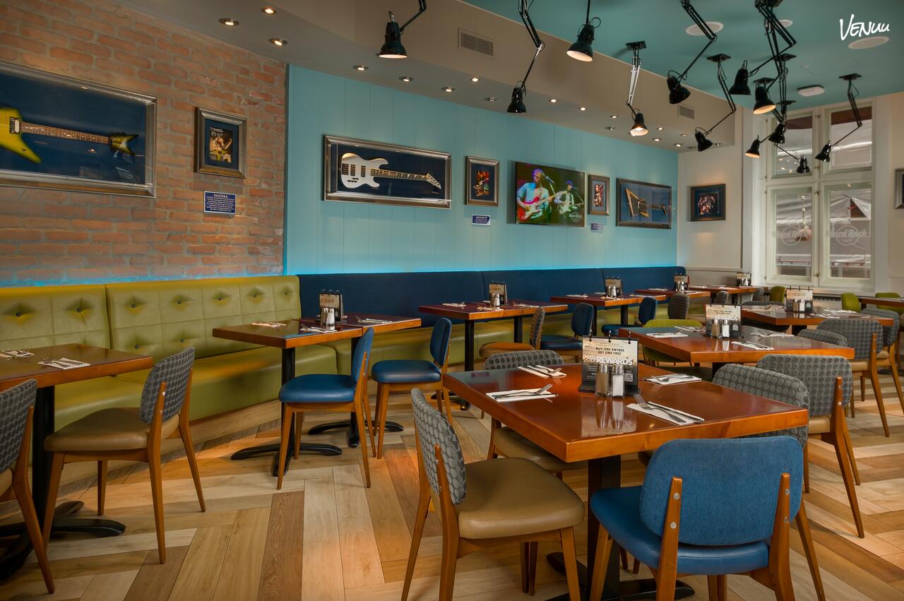 Pantera – fødselsdagslokale i København med Hard Rock Café vibes, rock’n’roll og afslappet stemning.