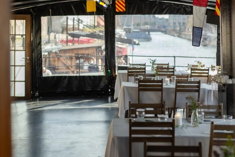  Færgen Ellen – maritimt og flydende konfirmationsvenue i København med udsigt og karakter.