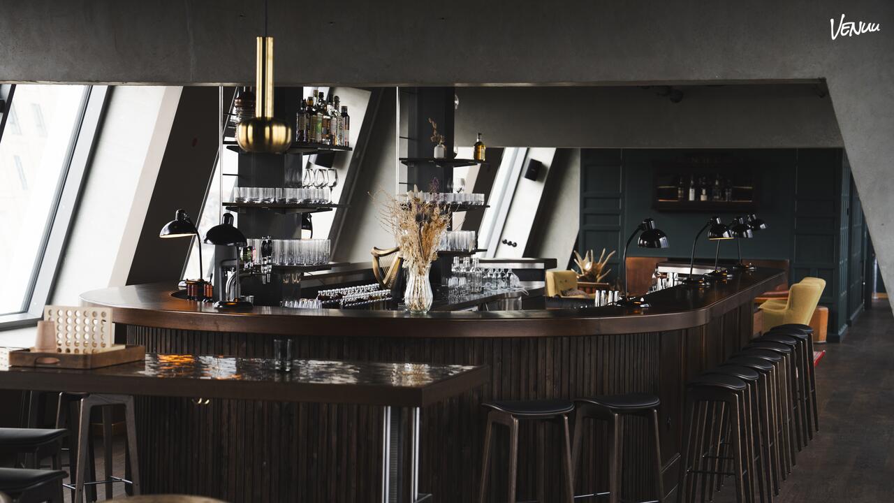 Selskabslokale med pub-stemning og bar til 80 personer i København