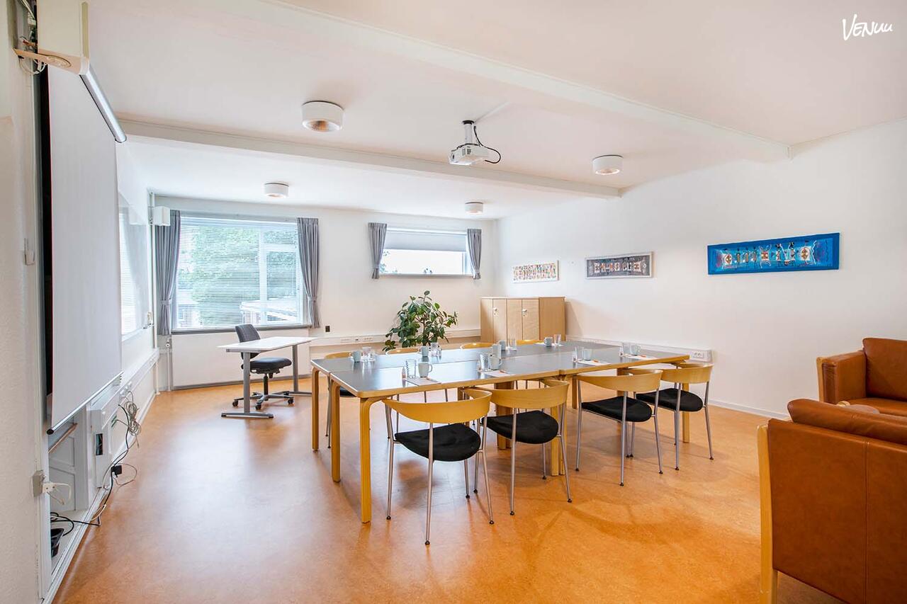 Kursuslokale tæt på Aarhus med grønne omgivelser og afslappet stemning