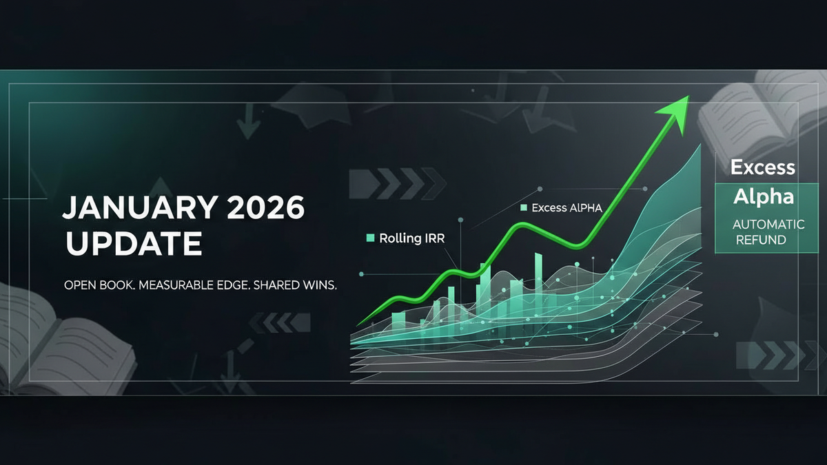 Performance Dashboard & Process Update – January 2026
